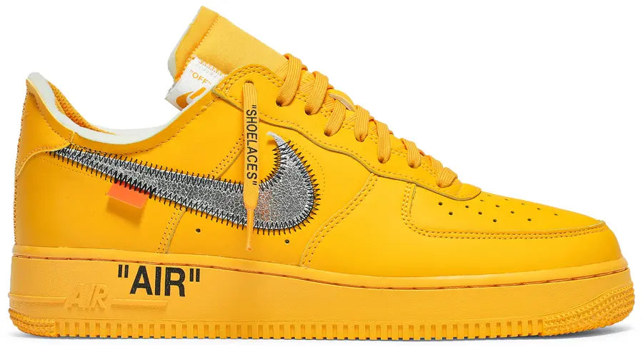 Nike Air Force 1 Low Off-White ICA University in Gold